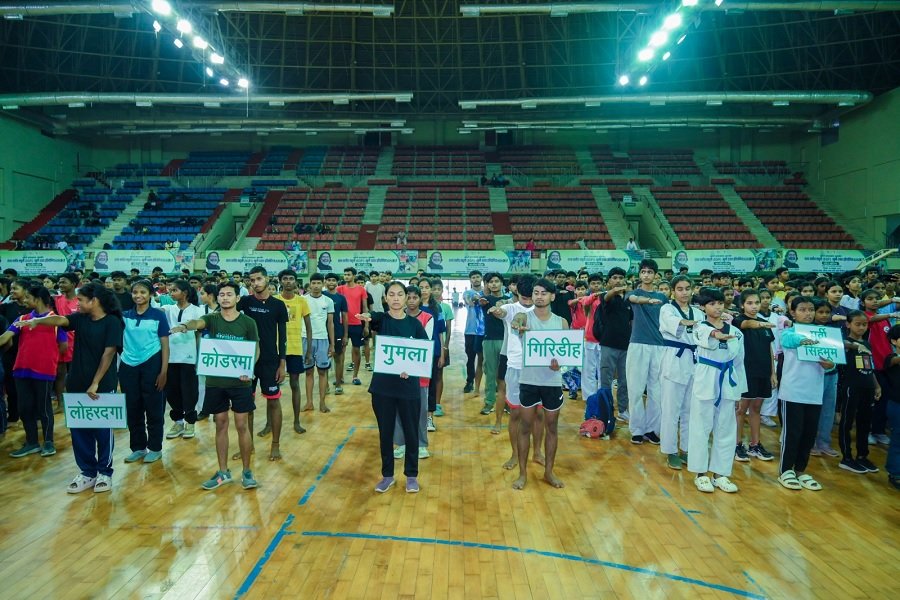 खेलो झारखंड में दम दिखाने उतरे राज्य के हजारों खिलाड़ी, 3 खेलों की प्रतियोगिताओं का शुभारंभ