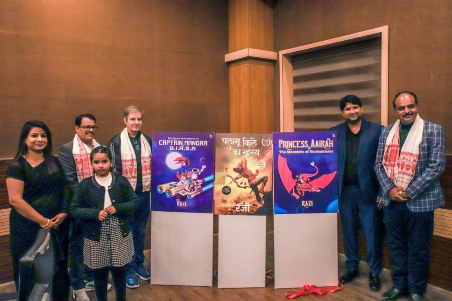 डॉ रज़ी अहमद की हिंदी पुस्तक ‘पलामू किले का रहस्य’ का विमोचन, राजेश जैश ने की सराहना