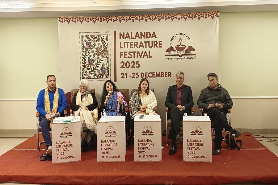 नालंदा की ज्ञान-परंपरा से आज की साहित्यिक दुनिया तक; राजगीर में नालंदा लिटरेचर फेस्टिवल 2025 का भव्य आगाज़